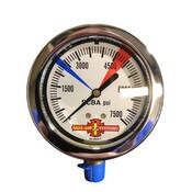 0-7500PSI 2.5 Face BTSTM Air Pressure Gauge